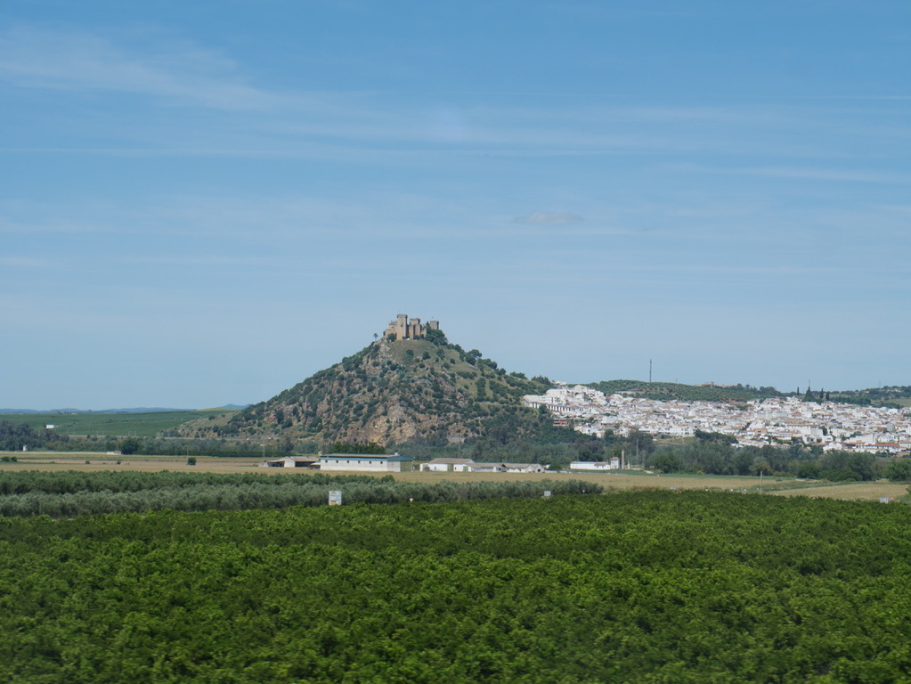 Hilltop castle in Andalusia photographed by Oskar Olszewski